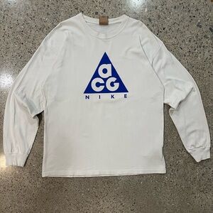Nike ACG White Long Sleeve Shirt